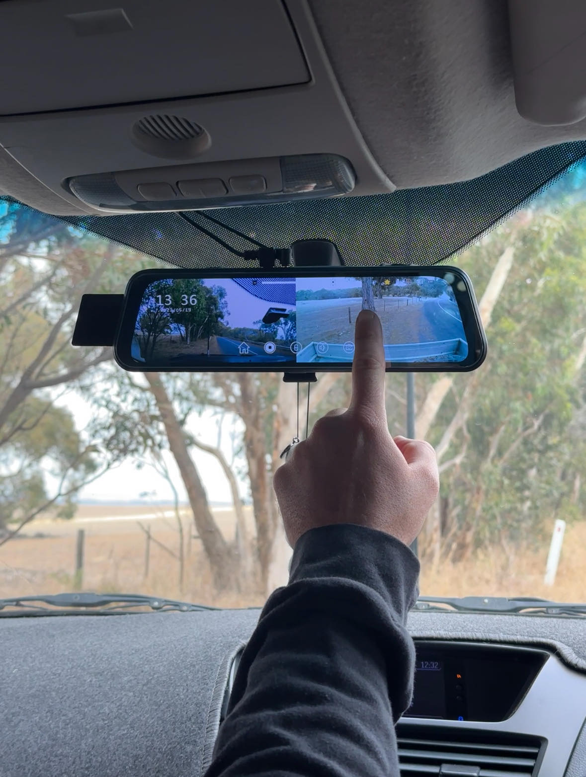 PanoromnicAuto™ 2in1 Touchscreen Rear View Camera